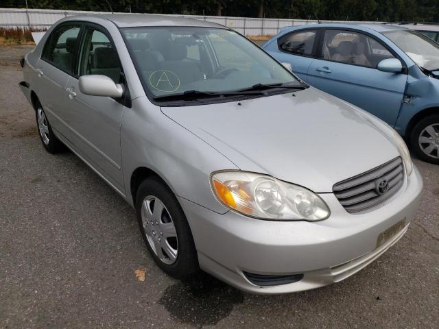 TOYOTA COROLLA 2004 with VIN 1NXBR38E44Z273971 - Photo from auction