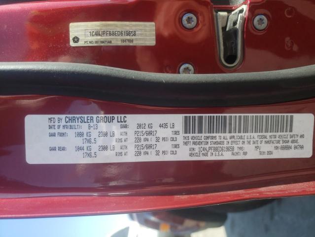 Photo 10 from auction – 2014 JEEP PATRIOT LA with VIN 1C4NJPFB8ED619658
