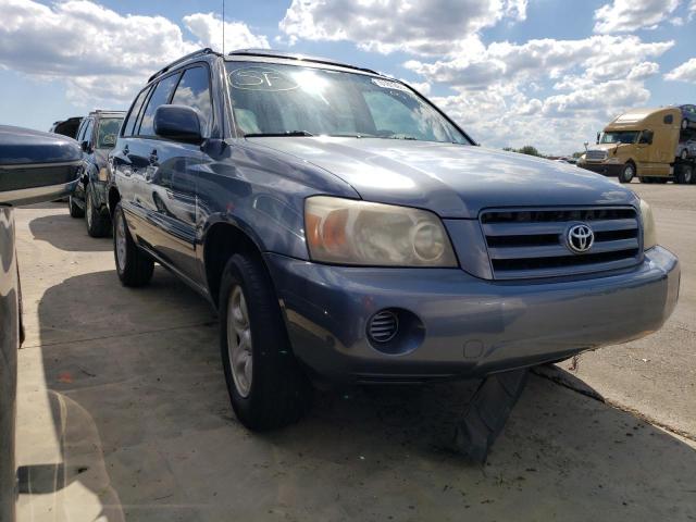 TOYOTA HIGHLANDER 2006 с VIN JTEGD21A160147129 - Фото с аукциона