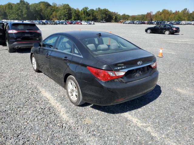 Photo 3 from auction – 2013 HYUNDAI SONATA GLS with VIN 5NPEB4AC7DH770222