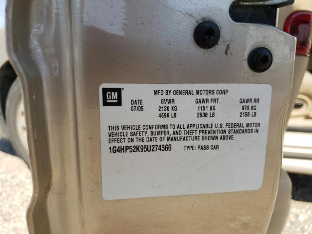 Photo 10 from auction – 2005 BUICK LESABRE CU with VIN 1G4HP52K95U274366