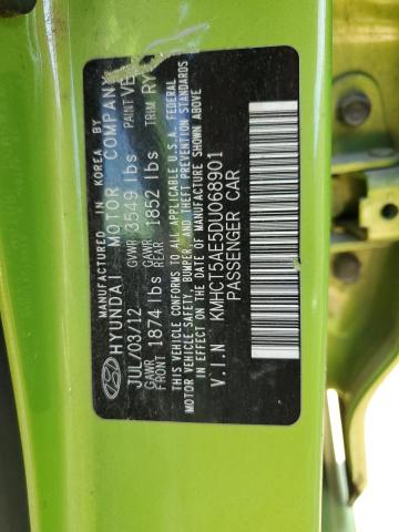 Photo 10 from auction – 2013 HYUNDAI ACCENT GLS with VIN KMHCT5AE5DU068901
