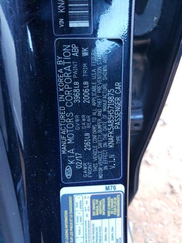 Photo 10 from auction – 2017 KIA FORTE LX with VIN KNAFK5A85H5719875