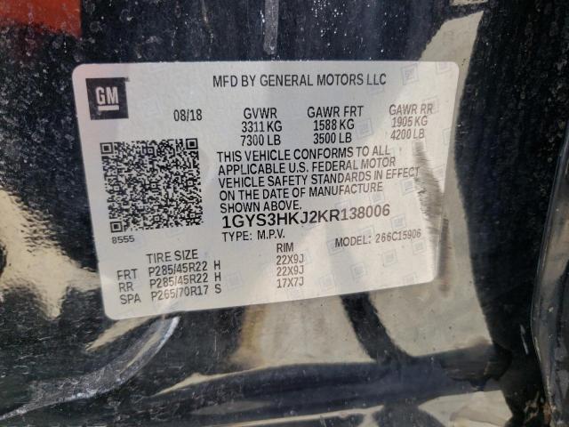 Photo 10 from auction – 2019 CADILLAC ESCALADE E with VIN 1GYS3HKJ2KR138006