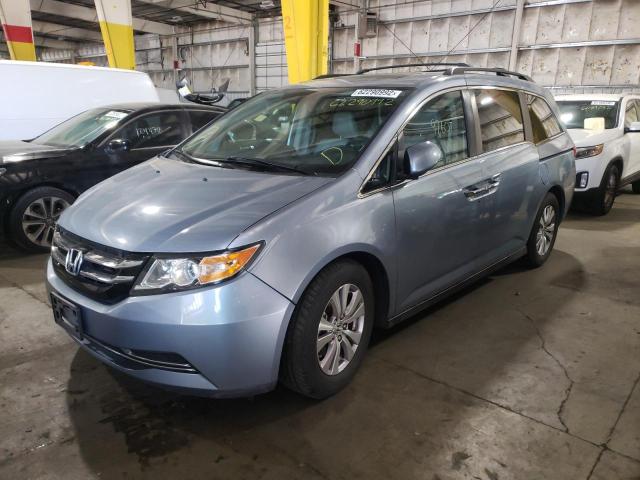 Photo 2 from auction – 2014 HONDA ODYSSEY EX with VIN 5FNRL5H65EB036084
