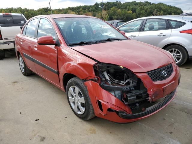 KIA RIO BASE 2009 with VIN KNADE223096550196 - Photo from auction
