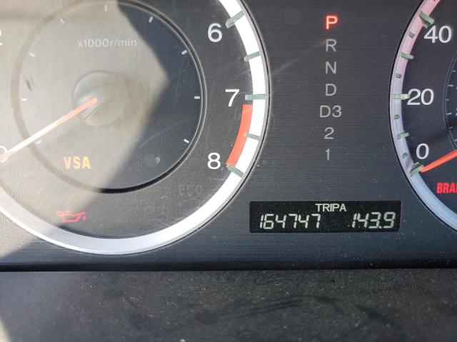 Photo 8 from auction – 2009 HONDA ACCORD EXL with VIN 1HGCS12879A009643
