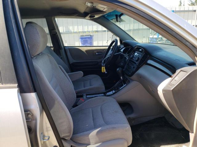 Photo 5 from auction – 2002 TOYOTA HIGHLANDER with VIN JTEGF21A320063799