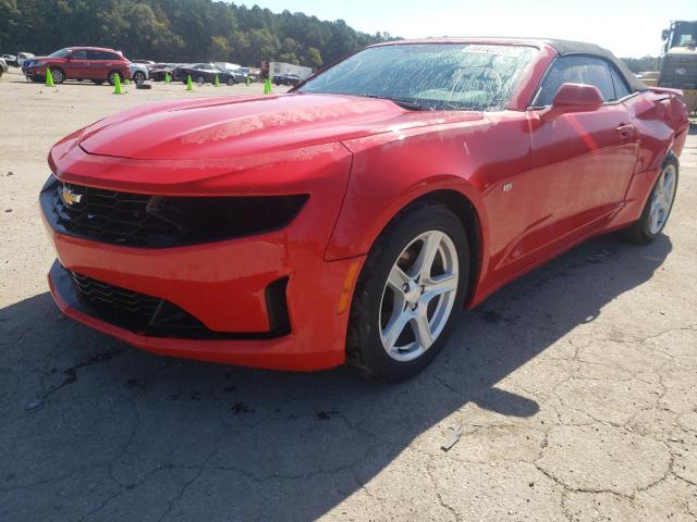 Photo 2 from auction – 2019 CHEVROLET CAMARO LS with VIN 1G1FB3DS8K0124868