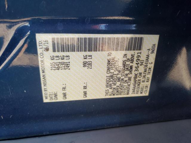 Photo 10 from auction – 2017 NISSAN MAXIMA 3.5 with VIN 1N4AA6AP8HC364991
