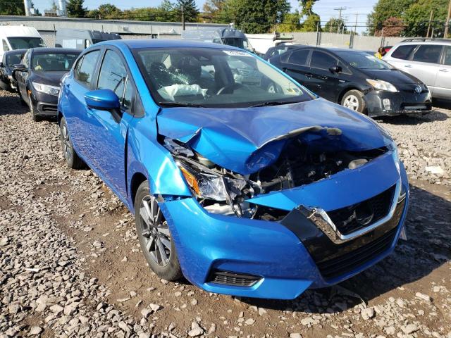 NISSAN VERSA SV 2021 with VIN 3N1CN8EV4ML826850 - Photo from auction
