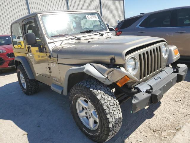 JEEP WRANGLER X 2004 with VIN 1J4FA39S34P762405 - Photo from auction