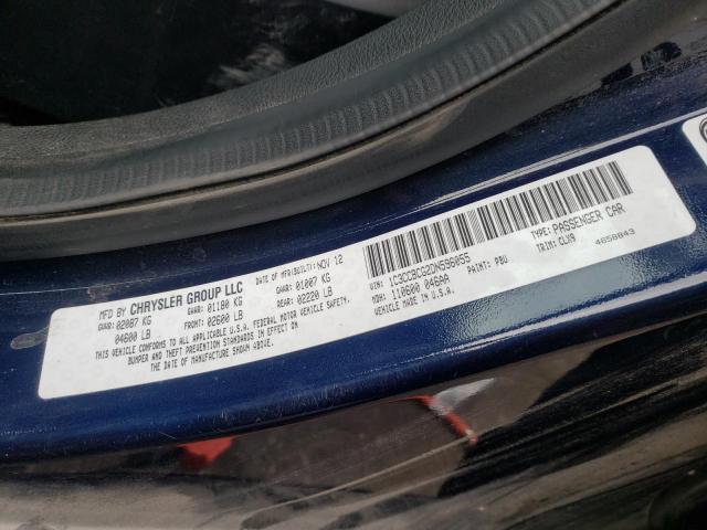 Photo 10 from auction – 2013 CHRYSLER 200 LIMITE with VIN 1C3CCBCG2DN596055