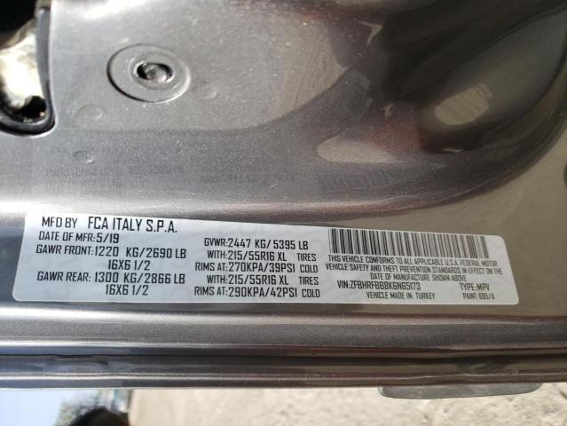Photo 10 from auction – 2019 RAM PROMASTER with VIN ZFBHRFBB8K6N65173