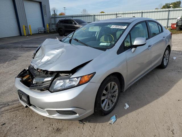 Photo 2 from auction – 2012 HONDA CIVIC EXL with VIN 19XFB2F95CE338348