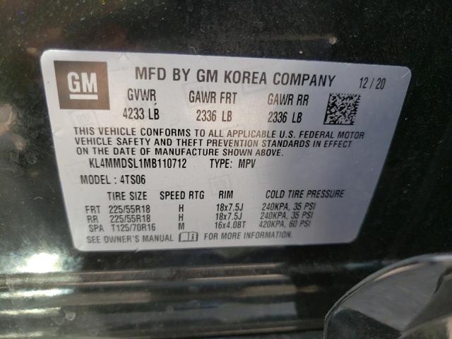 Photo 10 from auction – 2021 BUICK ENCORE GX with VIN KL4MMDSL1MB110712