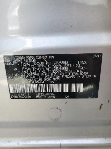 Photo 10 from auction – 2011 TOYOTA RAV4 SPORT with VIN JTMRF4DV8B5046734