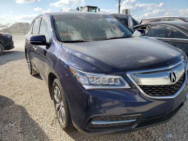 ACURA MDX TECHNO 2016 with VIN 5FRYD3H43GB021533 - Photo from auction