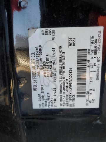 Photo 10 from auction – 2005 FORD F150 with VIN 1FTRX14W95NA00824