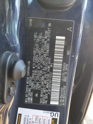 Photo 10 from auction – 2006 LEXUS GX 470 with VIN JTJBT20X760110333
