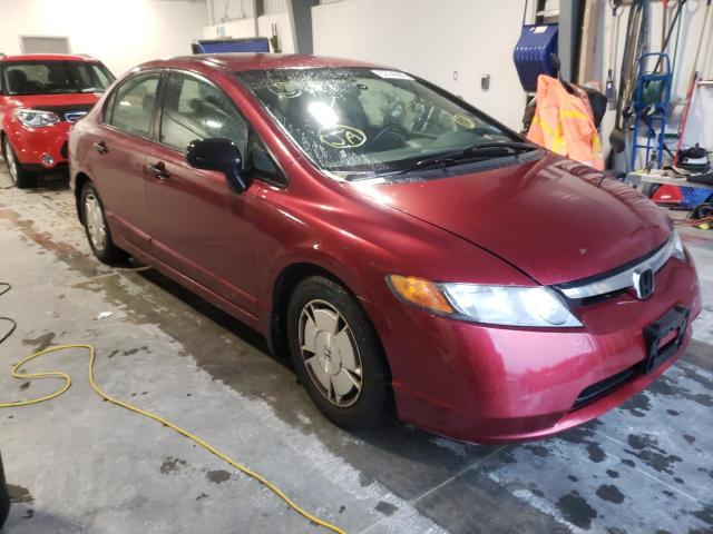 HONDA CIVIC DX 2007 with VIN 2HGFA16357H040242 - Photo from auction