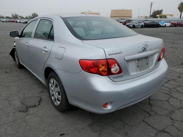 Photo 3 from auction – 2009 TOYOTA COROLLA BA with VIN JTDBL40E599049626