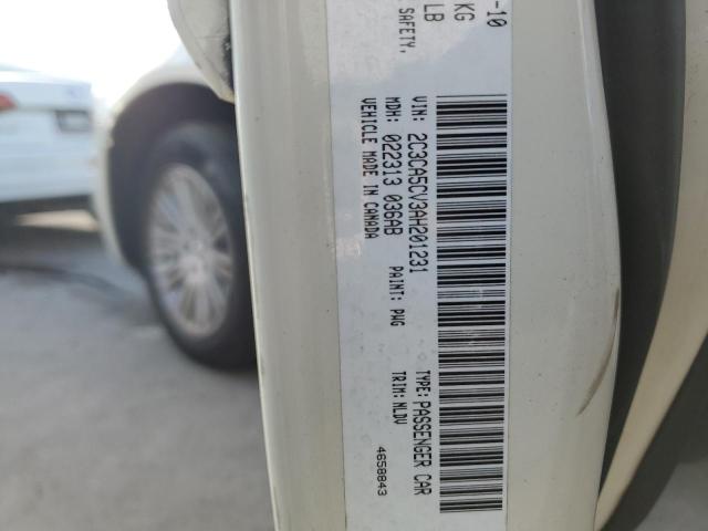 Photo 10 from auction – 2010 CHRYSLER 300 TOURIN with VIN 2C3CA5CV3AH201231