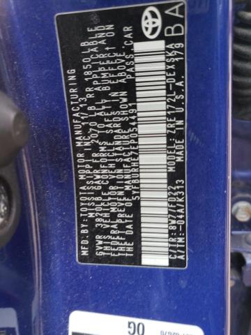 Photo 10 from auction – 2014 TOYOTA COROLLA L with VIN 5YFBURHE7EP054491