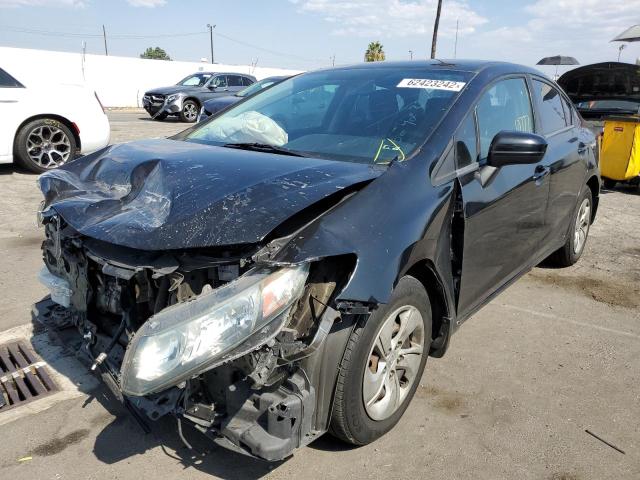 Photo 2 from auction – 2015 HONDA CIVIC LX with VIN 19XFB2F56FE282373