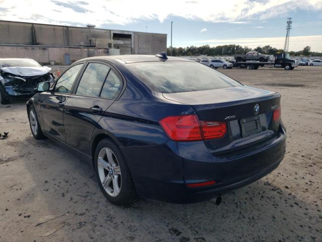 Photo 3 from auction – 2014 BMW 320 I XDRI with VIN WBA3C3G54ENS68337