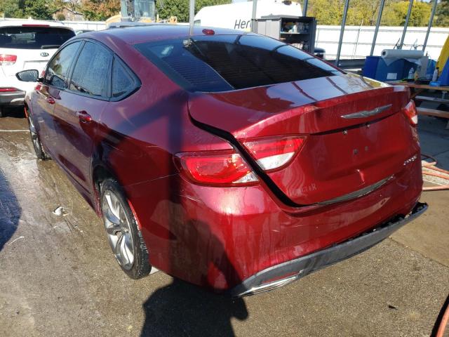 Photo 3 from auction – 2015 CHRYSLER 200 S with VIN 1C3CCCBG4FN525790
