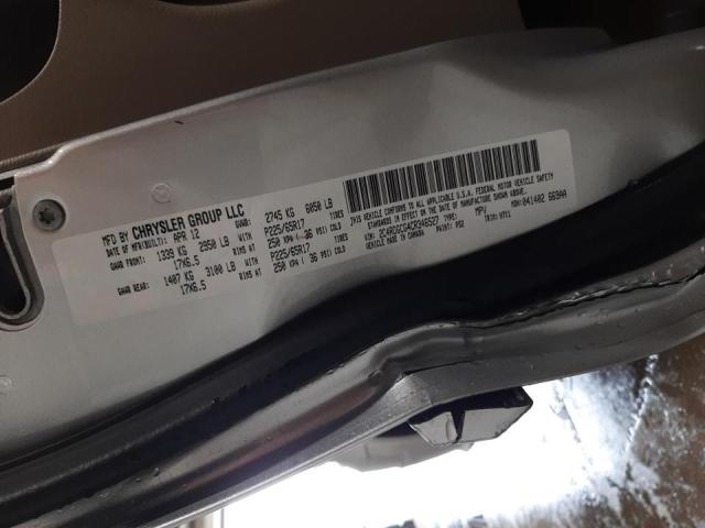 Photo 10 from auction – 2012 DODGE GRAND CARA with VIN 2C4RDGCG4CR346527
