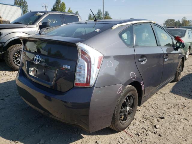 Photo 4 from auction – 2014 TOYOTA PRIUS with VIN JTDKN3DU4E1778523