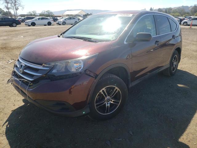 Photo 2 from auction – 2014 HONDA CR-V LX with VIN 2HKRM4H32EH112889