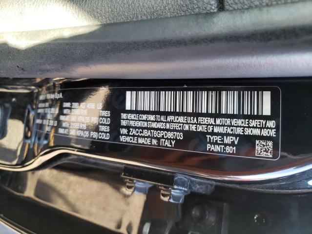 Фото 10 с аукциона – 2016 JEEP RENAGADE с VIN ZACCJBAT6GPD86703