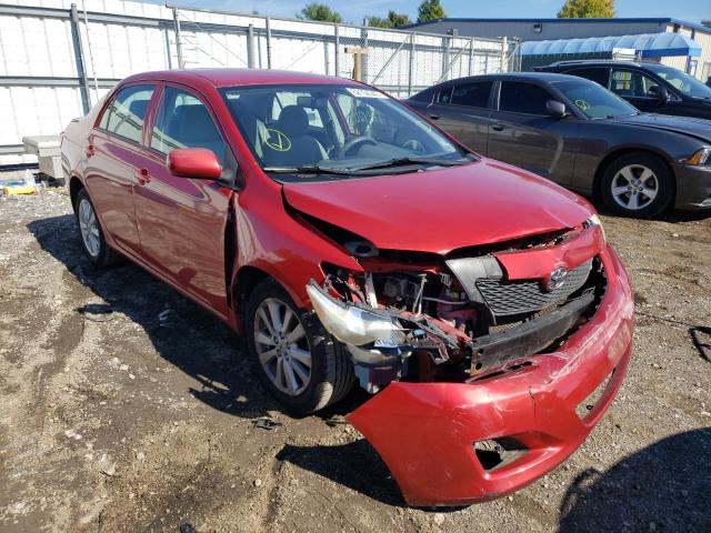 TOYOTA COROLLA BA 2009 with VIN 2T1BU40E79C060179 - Photo from auction