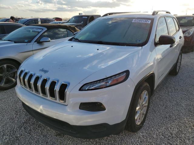 Photo 2 from auction – 2016 JEEP CHEROKEE S with VIN 1C4PJLAB0GW222543