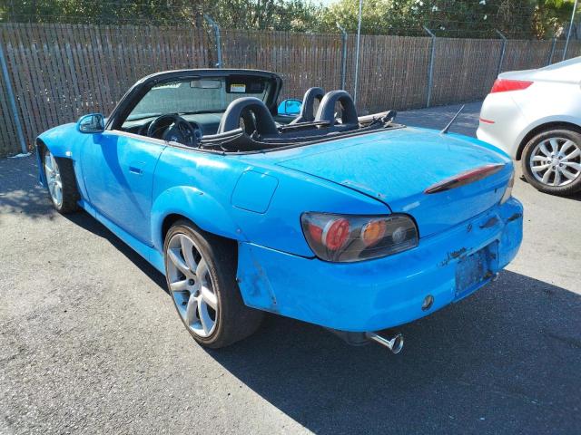 Photo 3 from auction – 2002 HONDA S2000 with VIN JHMAP11432T004776