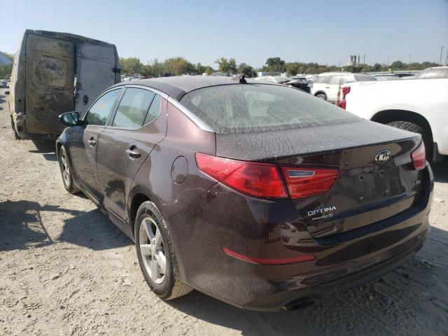 Photo 3 from auction – 2014 KIA OPTIMA LX with VIN 5XXGM4A77EG350723