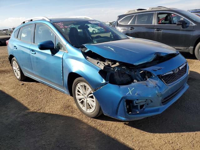 SUBARU IMPREZA PR 2017 with VIN 4S3GTAB69H3740038 - Photo from auction