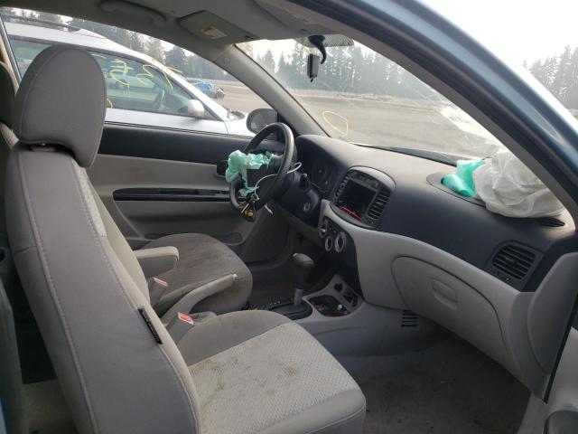 Photo 5 from auction – 2007 HYUNDAI ACCENT GS with VIN KMHCM36C67U044779