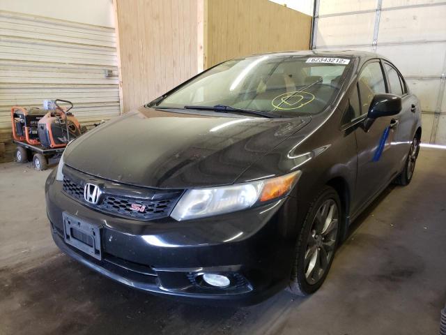 Photo 2 from auction – 2012 HONDA CIVIC SI with VIN 2HGFB6E51CH702874