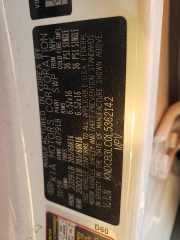 Photo 10 from auction – 2020 KIA NIRO LX with VIN KNDCB3LC0L5362142