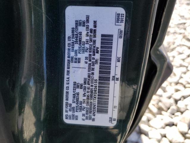 Photo 10 from auction – 2000 NISSAN QUEST SE with VIN 4N2XN11TXYD836155