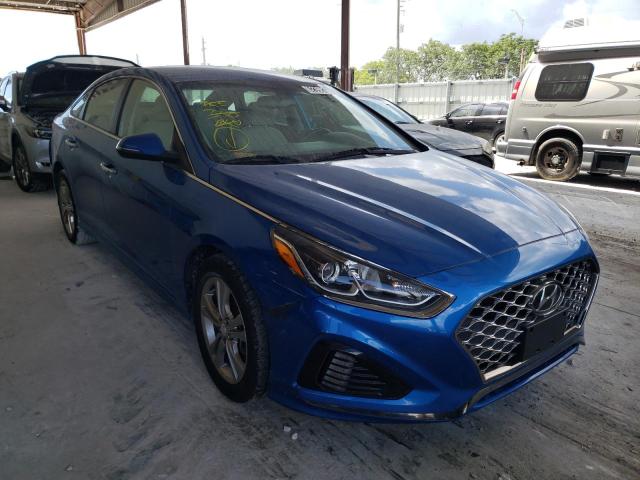 HYUNDAI SONATA LIM 2019 with VIN 5NPE34AF7KH778082 - Photo from auction