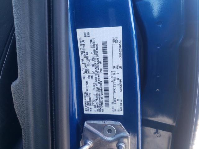 Photo 10 from auction – 2019 FORD ESCAPE S with VIN 1FMCU0F73KUB45269