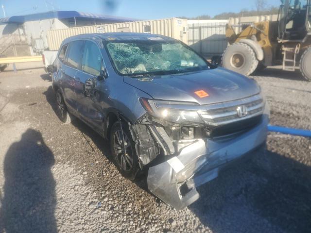 HONDA PILOT EXL 2018 with VIN 5FNYF5H54JB028143 - Photo from auction