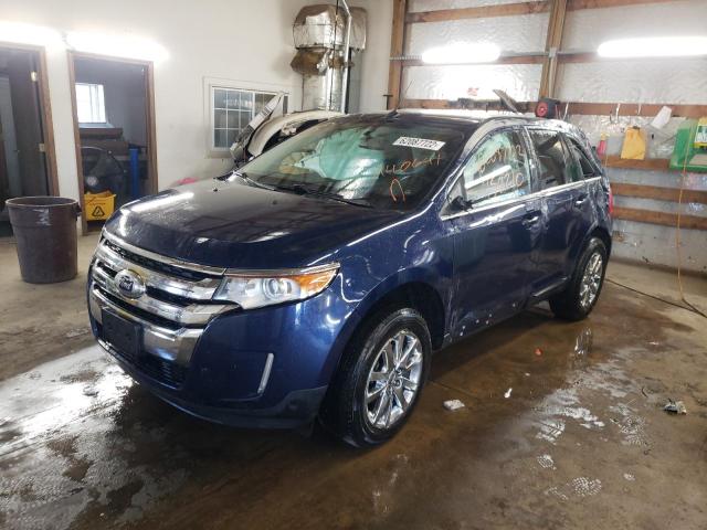 Photo 2 from auction – 2012 FORD EDGE LIMIT with VIN 2FMDK3KC1CBA40641