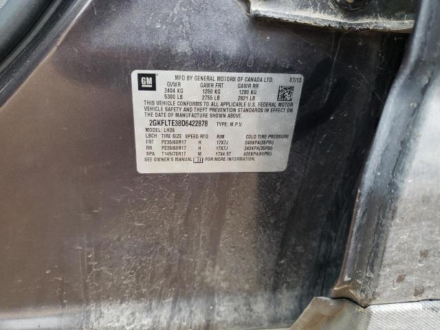 Photo 10 from auction – 2013 GMC TERRAIN with VIN 2GKFLTE38D6422878