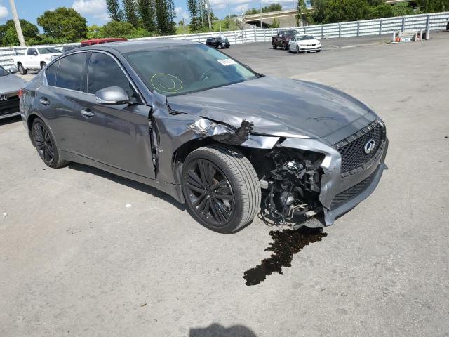 INFINITI Q50 PREMIU 2017 with VIN JN1EV7AP3HM735462 - Photo from auction